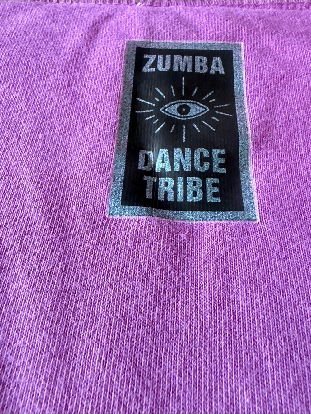 Zumba Fitness Ombre 'Spiritual Dancer' Sweatshirt - Purple, Turquoise & Pink - Picture 8 of 8
